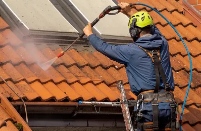 Démoussage et hydrofuge de toiture à Champlost